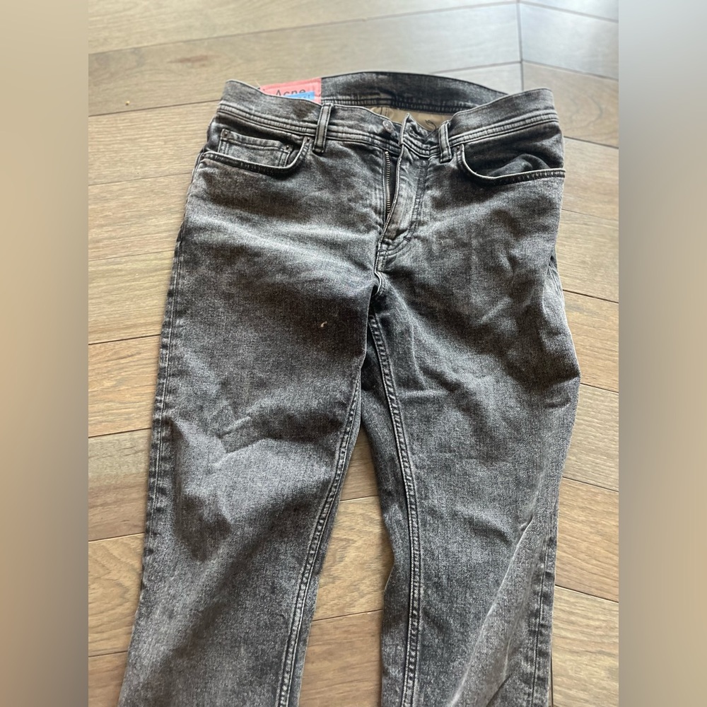 Acne North 31x30 in "black marble". worn 3 times